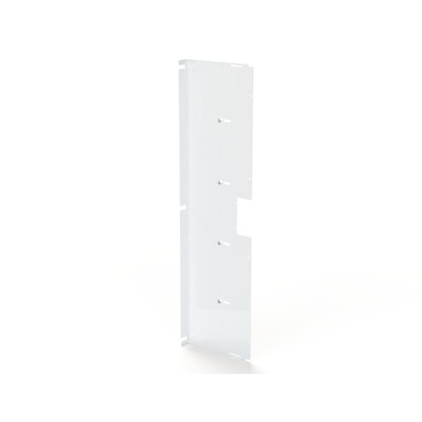 Barrier Plate, 37.94 in. H x 10.44 in. W x 1.63 in. L, Carbon Steel